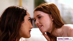 Is it wrong if I let the neighbor's petite redhead teen coed lick my shaved pussy and ass?