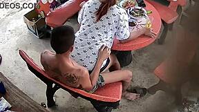 Secretly Filmed by Friend During Rough Creampie Sex with Teen Pornstar