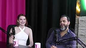 Compilados da Reh Queen e Kstro no Bora Cast com Bruna Carlos - Parte 1 on Sheer Red