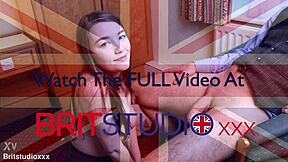 Naughty College Student in Lingerie and Pantyhose Masturbates with Toys for First Time Orgasm as Teen Solo Fetish