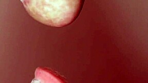 we record close-up blonde teen sex with creampie cum in mouth.