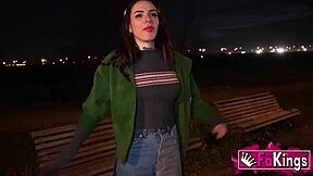 Queen shemale Jessica Kate back to roughly assfuck young 18+ guy!