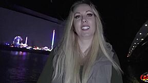 Hey, check out this German scout picking up curvy Marie Cherie with perfect round ass for first-time casting fuck in Berlin.