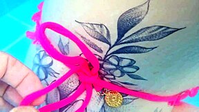 Can you handle risky public sex with a petite 18+ teen's tight wet pussy at the pool?