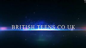 British Blonde Student Smoking Joi