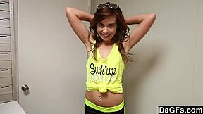 oh yeah, ride that hard cock like the cute brunette you are