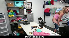 officer offers the young woman 18+ a different path to her release from myshopsex