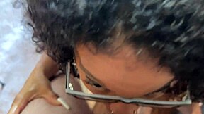 sascha dives into her first interracial casting with handjob and toy play on shaved pussy