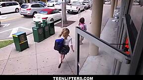 Small Tits Brunette Teen Shoplifter Aliya Brynn Fucks Tommy Gunn