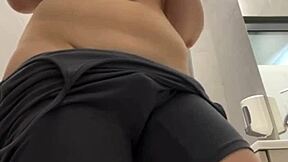 bbw teen with big ass fingers wet pussy close up in public outdoor orgasm