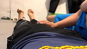 Horny Colombian Teen Fucked By Huge Cock In Homemade Creampie