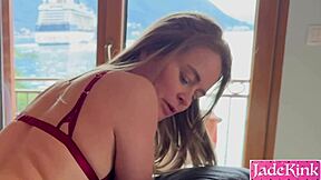 Crying Girlfriend Dirty Talking While Forcefully Fucked