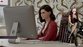 Ms Denvers Ep 63 - Passion In The College With Big Tits Milf Mother In Law And Young Student In Outdoor Public Cosplay Game