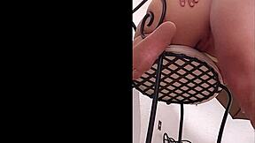 You know the trick to fuck a huge anal ass on this Colombian redhead slut by the pool