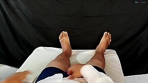 Fiquei excitado pensando na MINHA EX NAMORADA e bati uma punheta ficando com a mão toda gozada minha esposa não pode saber disso WATCH ON SHEER RED