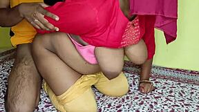 Housewife Bhabhi Engages In Sex With Landlord To Clear Debt Featuring Creampie And Dirty Talk In Hindi Audio