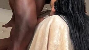 Intense face fuck for cute schoolgirl