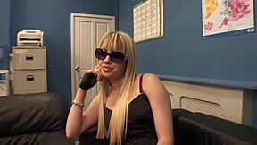 Why do Stacey and Syren wear lingerie to interviews and get fucked hard?