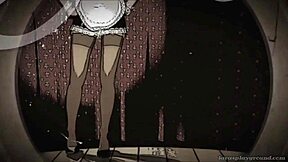 The student becomes the professor, but how does that roleplay shift on the sofa with stockings and miniskirt?