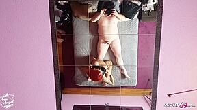 Tiny Cock User Gets Fucked By German Amateur Redhead Teen Anni Angel! Watch Cowgirl Riding Cum In Mouth Swallow Action!