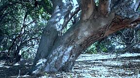 i get so emotional masturbating outdoors in lingerie with shaved pussy alongside scarlet red and blake eden in lesbian glamour fun