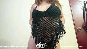 Indian Desi Erotic Dance Teasing Big Boobs Hairy Pussy