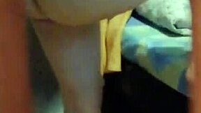 i spied on my cute colombian neighbor and she caught me then invited to fuck her