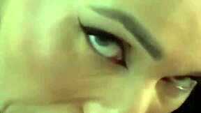 Teen Brunette Latina Gives Rimjob In Pov With Natural Tits Bouncing Sloppy Blowjob And Cum In Mouth!