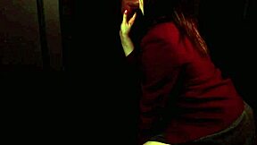 Student Sucks Cock Deep At Gloryhole Swallows Cum