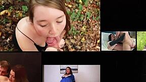 British teen 18+ Lana Harding appears in a casting interview session