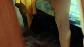 i spied on my cute colombian neighbor and she caught me then invited to fuck her