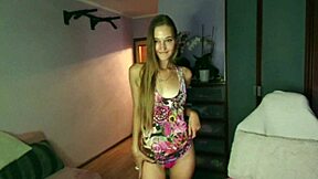 Naughty tall college girl in lingerie sucks muscular cock for juicy creampie orgasm outdoors in public chat