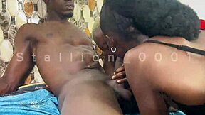 Are you ready for this erotic 3some with big clit ebony milf riding cock and squirting?