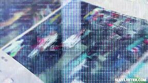 shoplifter jasmine gomez, you got exactly what you deserved in that hardcore blowjob punishment