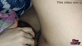 xxx babe plays under sheets with brunette latina stepsister in pov