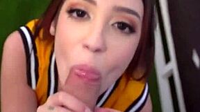 Can Cute Latina Teen Stepsister Handle Big Dick Stepbrother Sex in Basketball Lesson Pov?