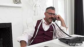 Hey check out petite big tits ebony babe Avery Jane in hardcore interracial fuck audition