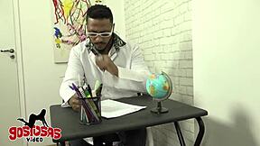 petite brazilian college student carolina carioca gets anal doggystyle from director nego catra for grades