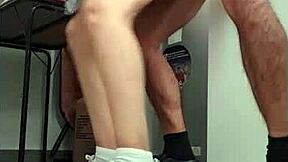 Argentina nataly ninfomana gets fucked in the kitchen with her cute latina ass and miniskirt up 😈🍑