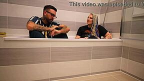 livie shares nerdy backstage stories from the bath during her piercing and tattoo interview with frankie jax at the party