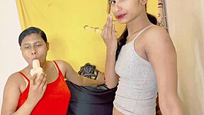 Hey, you think this hardcore lesbian babe and hot milf can handle 2025?