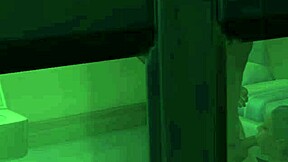 voyeur catches inmate watching c o deepthroat another inmate's dick in lucky moment