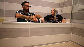 livie shares nerdy backstage stories from the bath during her piercing and tattoo interview with frankie jax at the party