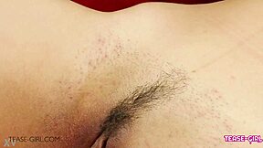 Beautiful Teen Brunette Swallows Cum In Daddy Massage Casting