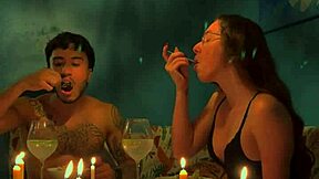 Passionate Birthday Dinner Leads to Intimate Encounter