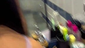 Ella tiene ganas de follarme y me convenció enviándome una foto desnuda en whatsapp, leading to hardcore doggystyle with petite brazilian girlfriend.