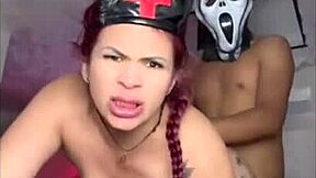 Mi especial de halloween con gran culo latina de 18 años en un encuentro tabú.