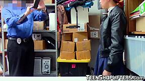 Stepmom Rides Hard Cock as Young 18+ Asian Babe Watches in Voyeur Style