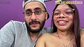 I see this beautiful girl aiming to enter the industry with a deepthroat blowjob and cum swallow.