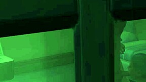 voyeur catches inmate watching c o deepthroat another inmate's dick in lucky moment